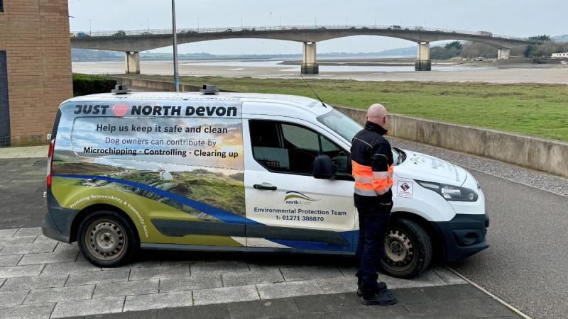 Wardens on patrol - Barnstaple