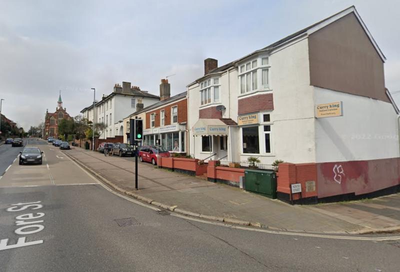 The Curry King in Fore Street, Heavitree. Picture courtesy of Google