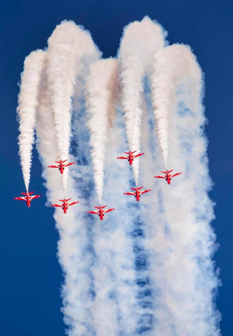 Red Arrows, Typhoon and historic RAF displays set for English Riviera Airshow&rsquo;s 10th anniversary