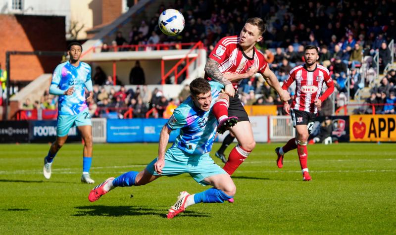 Exeter City v Leyton Orient. Pic from PPAUK