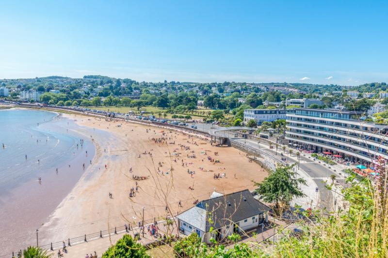 Torre Abbey Sands one of the Bay's seaside gems