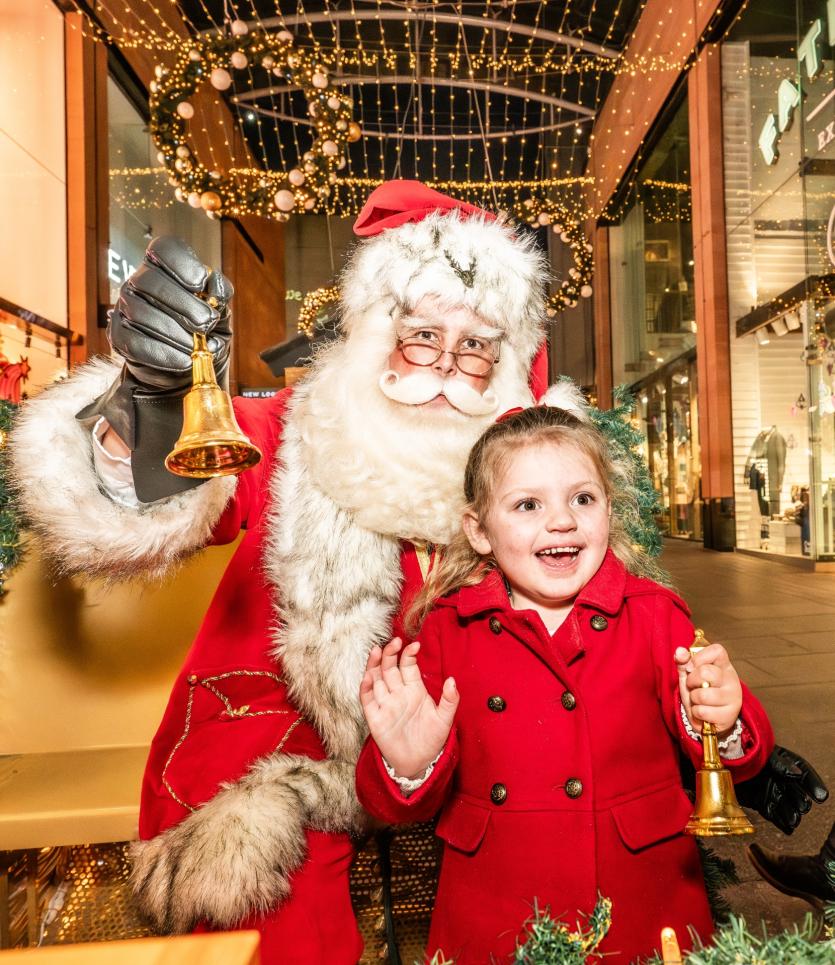 Santa Sundays in Princesshay 