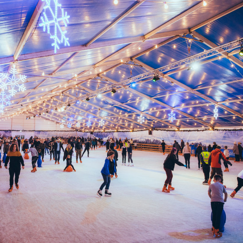Ice skating at Westpoint