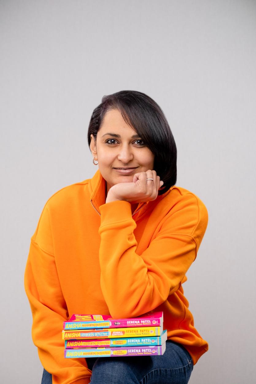 Author Serena Patel at Bovey Book Fest 