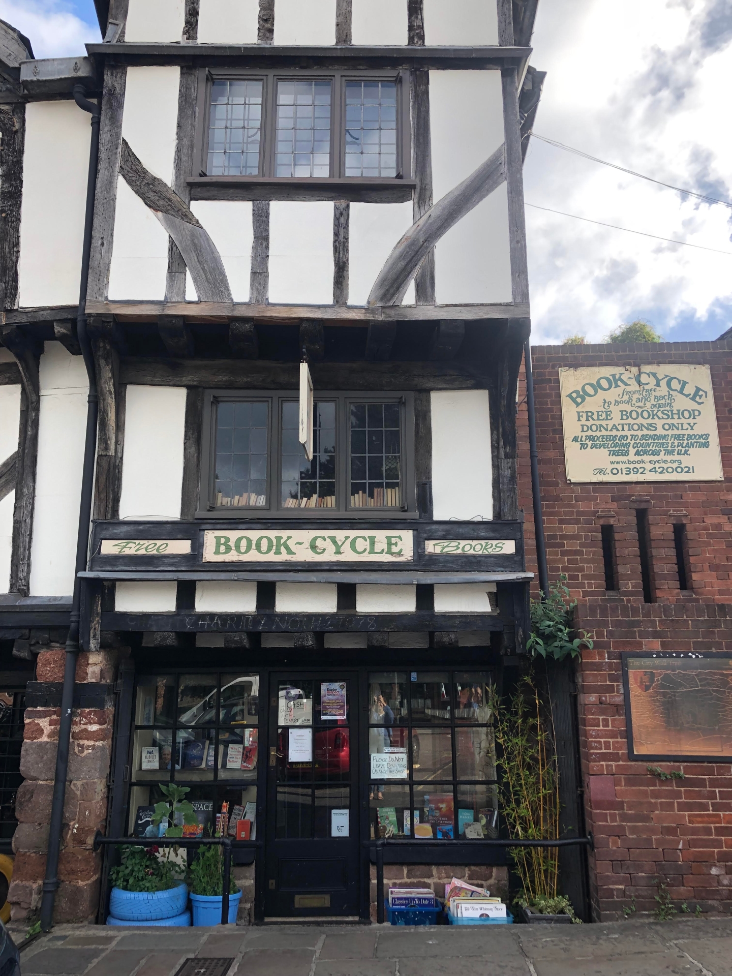 Book-Cycle on West Street, Exeter 