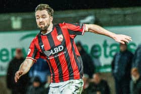 Gwion Edwards scored Morecambe's first goal in their defeat at Yeovil Town earlier last season
