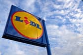 A general view of a Lidl supermarket
